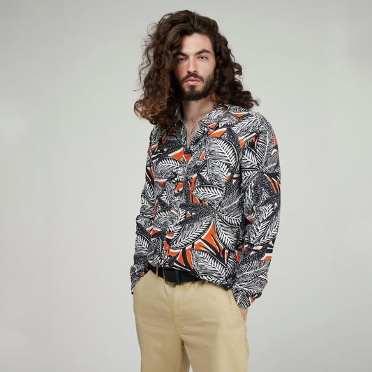 Black vegan belt for men - 40mm Width