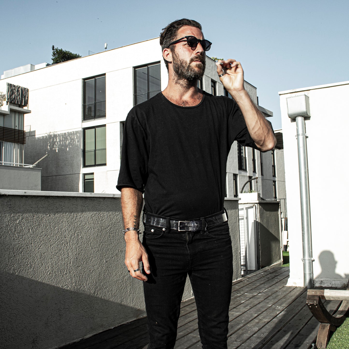 Flying Spikes Clear Bracelet