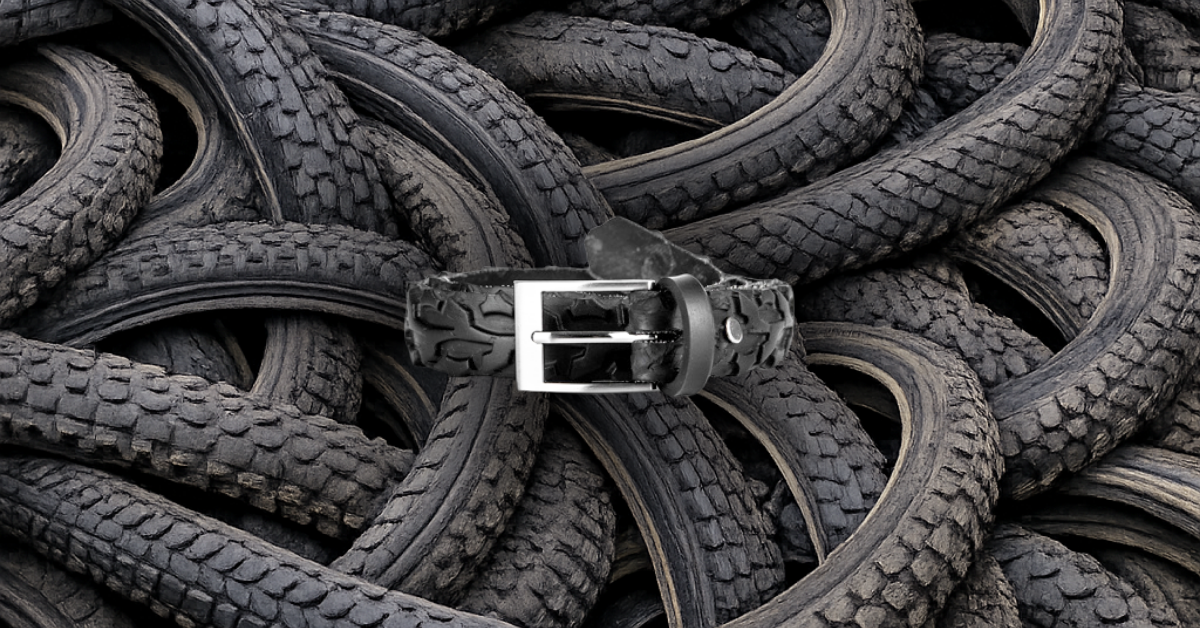 Recycled Tire Belt - Sustainable Fashion