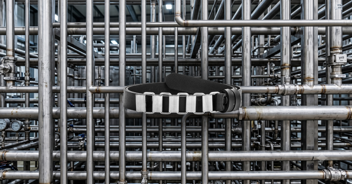 The Beat Belt 20mm - Handcrafted Stainless Steel Belt