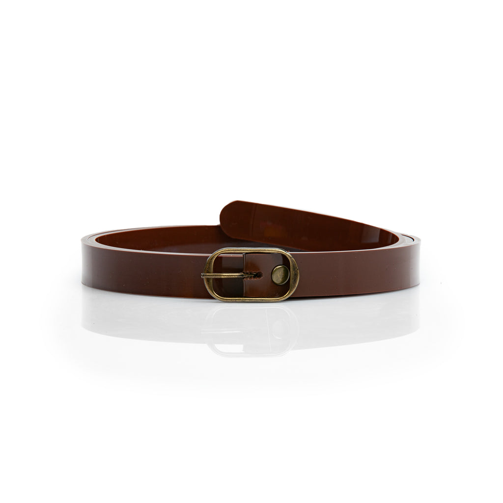 Woman Brown Vegan Belt