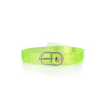 Neon Green Vegan Belt